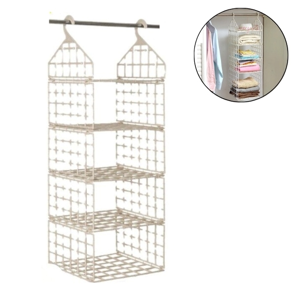 5 slāņu saliekamie uzglabāšanas plaukti | FOLDWAY