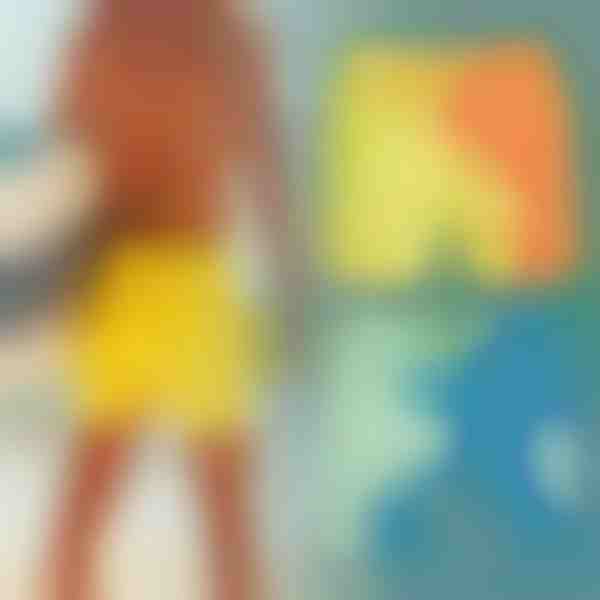 Krāsu mainoši pludmales šorti | SWITCHOPS